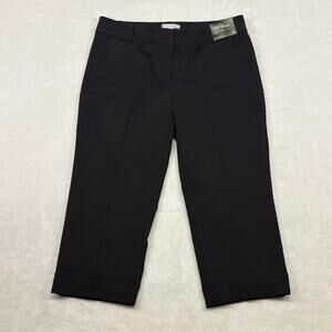 New York & Company Mid Rise The Bermuda City Short Black Size 6 NWT